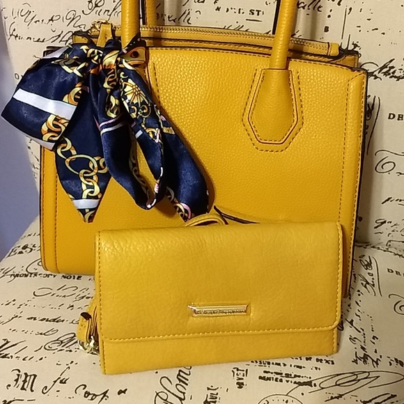 Aldo Handbags - NWOT ALDO Mustard Satchel Handbag
